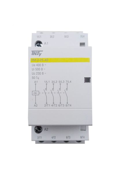 Контактор модульный КМ-2-25-40 25А 230AC 4NO 4р 2мод. TNSy5503871 фото