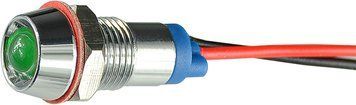 Сигнальная арматура AС22C-8 зеленая 24V AC/DC A0140030212 фото