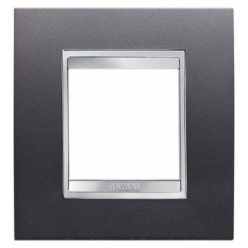 Рамка Chorusmart LUX 2M сланець GEWISS GW16222VA фото