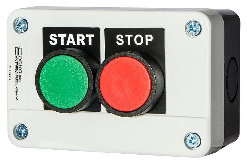 Пост двухместный "Старт-Стоп" XAL-B211Н29 A0140020005 фото