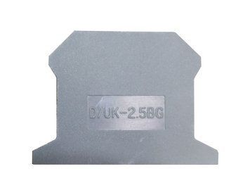 Кришка D-UK2,5 для КНГ-UK2,5 сіра TNSy5505471 фото
