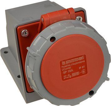 Розетка стационарная UСombi 5P 16A IP67 A0080010154 фото