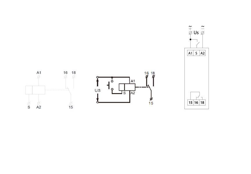 Реле затримки часу на увімкнення NTE9-A1 AC/DC 12-240V