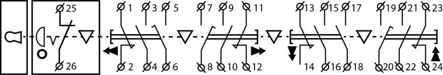 Пост кнопочный XAL-B3-491 A0140050014 фото