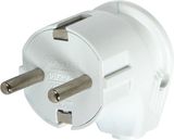 Вилка побутова e.plug.angle.007.16,з з/к, 16А кутова біла s9100004 фото