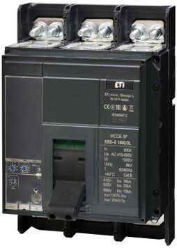 Автоматичний вимикач NBS-E 1600/3L 800A (36kA, (0.4-1)In/(1.5-10)Ir) 3P 4673160 фото