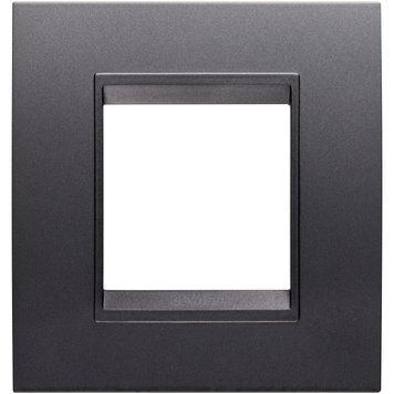 Рамка Chorusmart LUX 2M сланець абсолют GEWISS GW16222YA фото