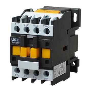 Контактор SB-PC-012 12А 36В/АС3 1з (НО) UEC PC1-SB-012-36-10 фото