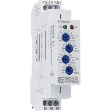 Реле часу асиметричного циклу NTE9-S1 AC/DC 12-240V