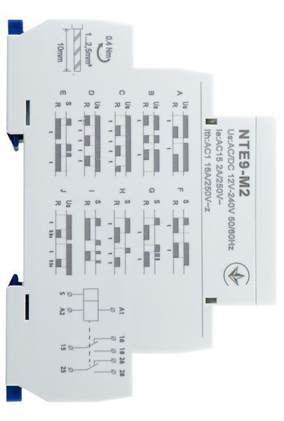 Реле часу асиметричного циклу NTE9-S1 AC/DC 12-240V