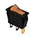 KCD3-101N Y/B 220V Переключатель 1 клав. желтый с подсветкой