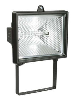 Прожектор ИО500 галогенний чорний IP54 ІЕК LPI01-1-0500-K02 фото