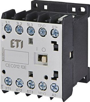 Контактор мініатюрний CEC 12.10-24V-50/60Hz (12A; 5,5kW; AC3) 4641074 фото