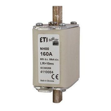 Запобіжник NH-00 Battery 80A 80V DC 4110081 фото
