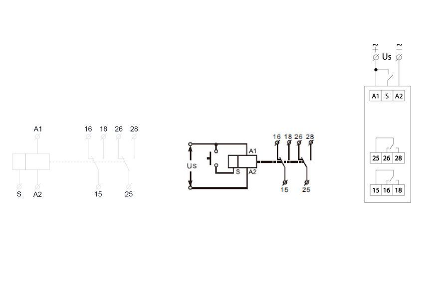Реле затримки часу на увімкнення NTE9-A2 AC/DC 12-240V