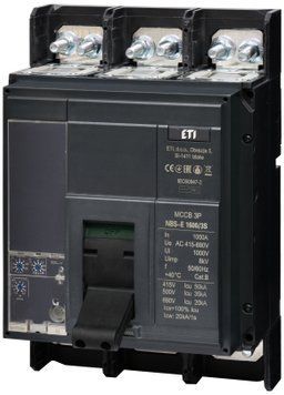 Автоматичний вимикач NBS-E 1600/3S 1000A (50kA, (0.4-1)In/(1.5-10)Ir) 3P 4673171 фото