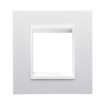 Рамка Chorusmart LUX 2M монохром білий GEWISS GW16222YB фото