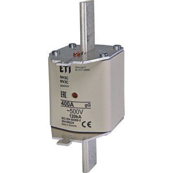Запобіжник NH-3С/gG 400A 500V KOMBI 4186224 фото