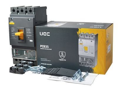 Автомат PCB35 3Р 250А 35кА з електр. розчіпл. UEC купити