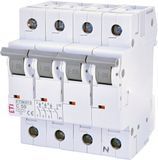 Автоматический выключатель ETIMAT 6 3p+N C 50А (6 kA) 2146521 фото