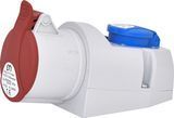 Розетка комбінована EZCZ-S-3253 IP44 (32A, 400V/230V, 3P+N+PE / EE 16S Schuko) 4482053 фото