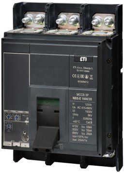 Автоматичний вимикач NBS-E 1600/3S 1250A (50kA, (0.4-1)In/(1.5-10)Ir) 3P 4673172 фото