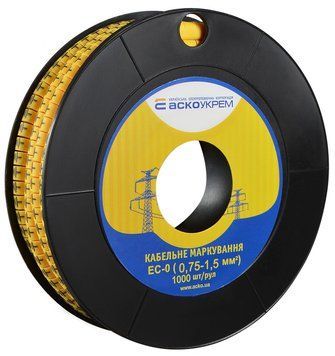 Маркування EC-0 0;75-1;5 кв.мм2 "земля" A0150080064 фото