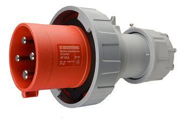 Вилка переносная UCombi 4P 63А IP67 A0080010110 фото