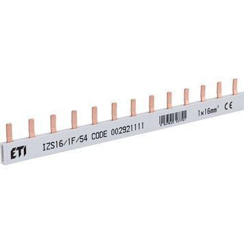 Шина живлення IZS 16/1F/54 (16мм2, 1P, 1м, Pin, 54mod.) 2921111 фото