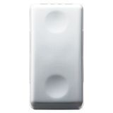 Вимикач 1P 250В 16AX 1 мод. білий SYSTEM GEWISS GW20571 фото