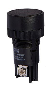 Кнопка XB2-EA121 "Старт" черная (NO) A0140010032 фото