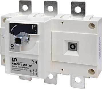Выключатель нагрузки LBSCD 3P 315 ("1-0", 315А) 4661913 фото