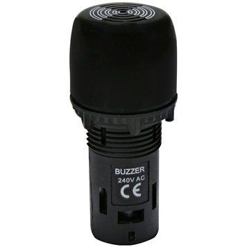 Зумер EBUZ-240A (220V AC, чорний) 4771637 фото