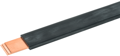 Шина мідна гнучка ізольована ШМГ 8х(32х1мм) 2м YBF10-8-32-01 фото