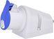 Розетка настенная EZ-1632 IP44 (16A, 230V, 2P+PE)