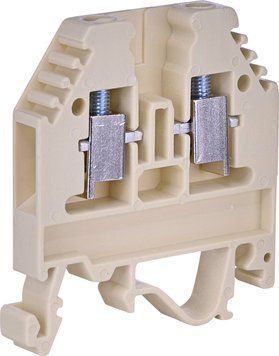 Клемма винтовая под предохранитель с втулкой VSV 4 PA (4 mm2_бежевая) 3901699 фото