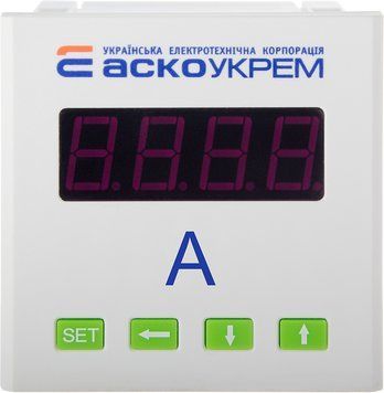 Амперметр цифровий 5А 72х72 модель ЦА-7 A0190010125 фото