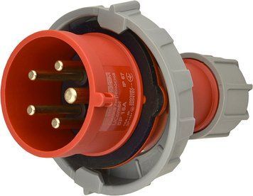 Вилка переносная UCombi 5P 16А IP67 A0080010114 фото